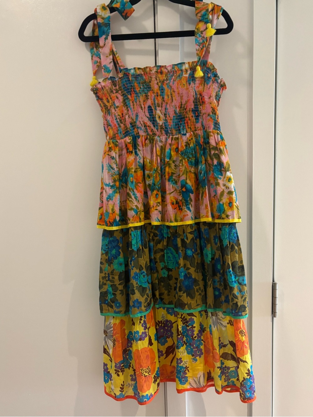 Zimmermann Colorful Tiered Floral Sundress - Multicolor